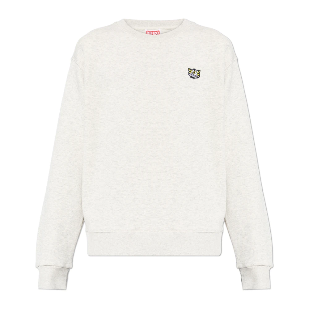 Kenzo Herr Grå Sweatshirts & Hoodies S, Bomull, Bomulls Sweatshirt