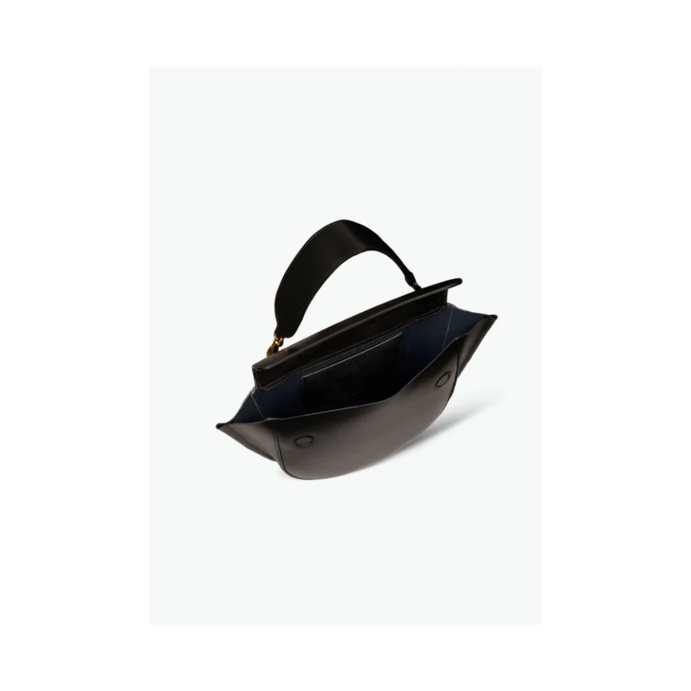Wandler Zwarte Crossbody Tas met Magneetsluiting Black Dames