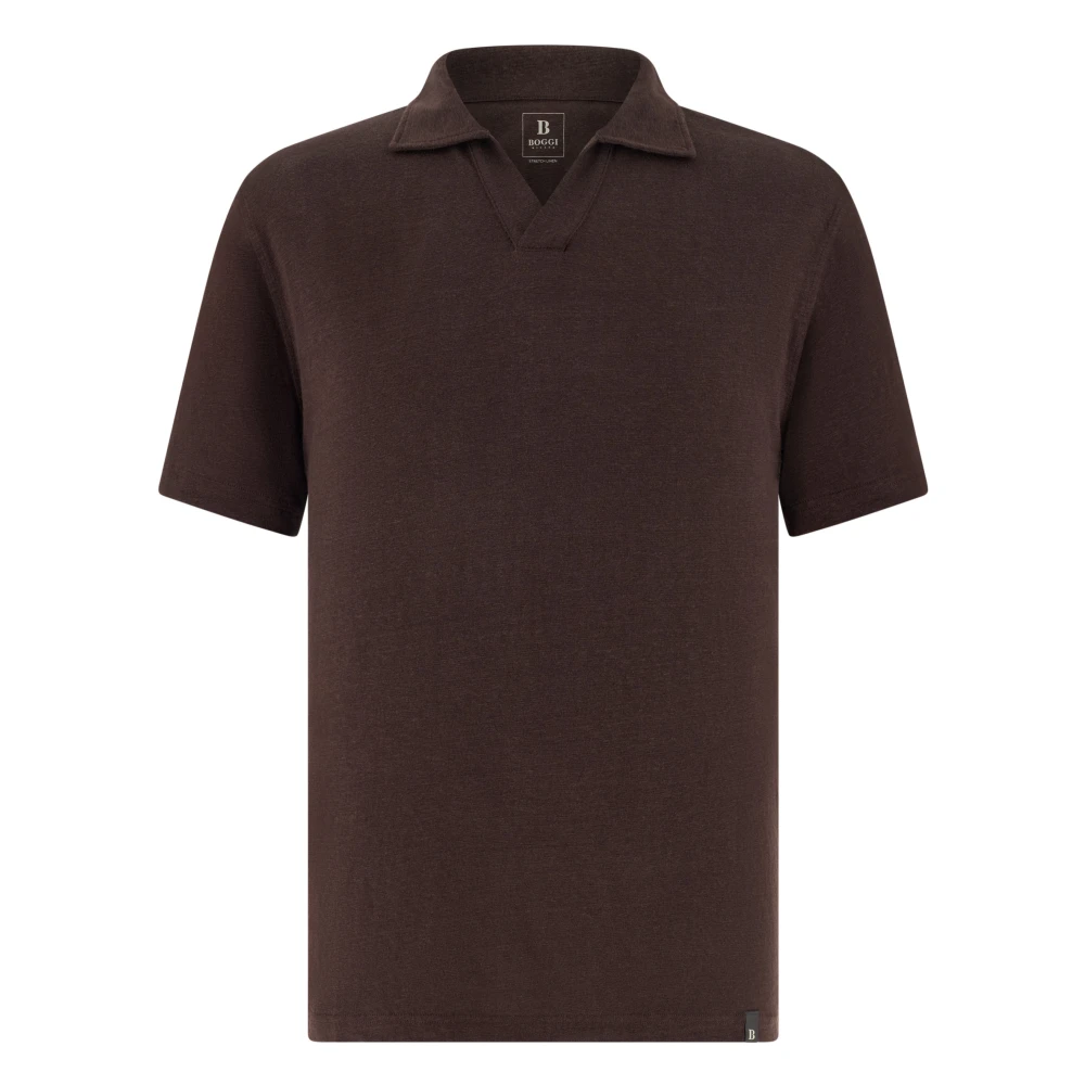 Boggi Milano Hombre Marrón Camisetas, Talla: 3XL