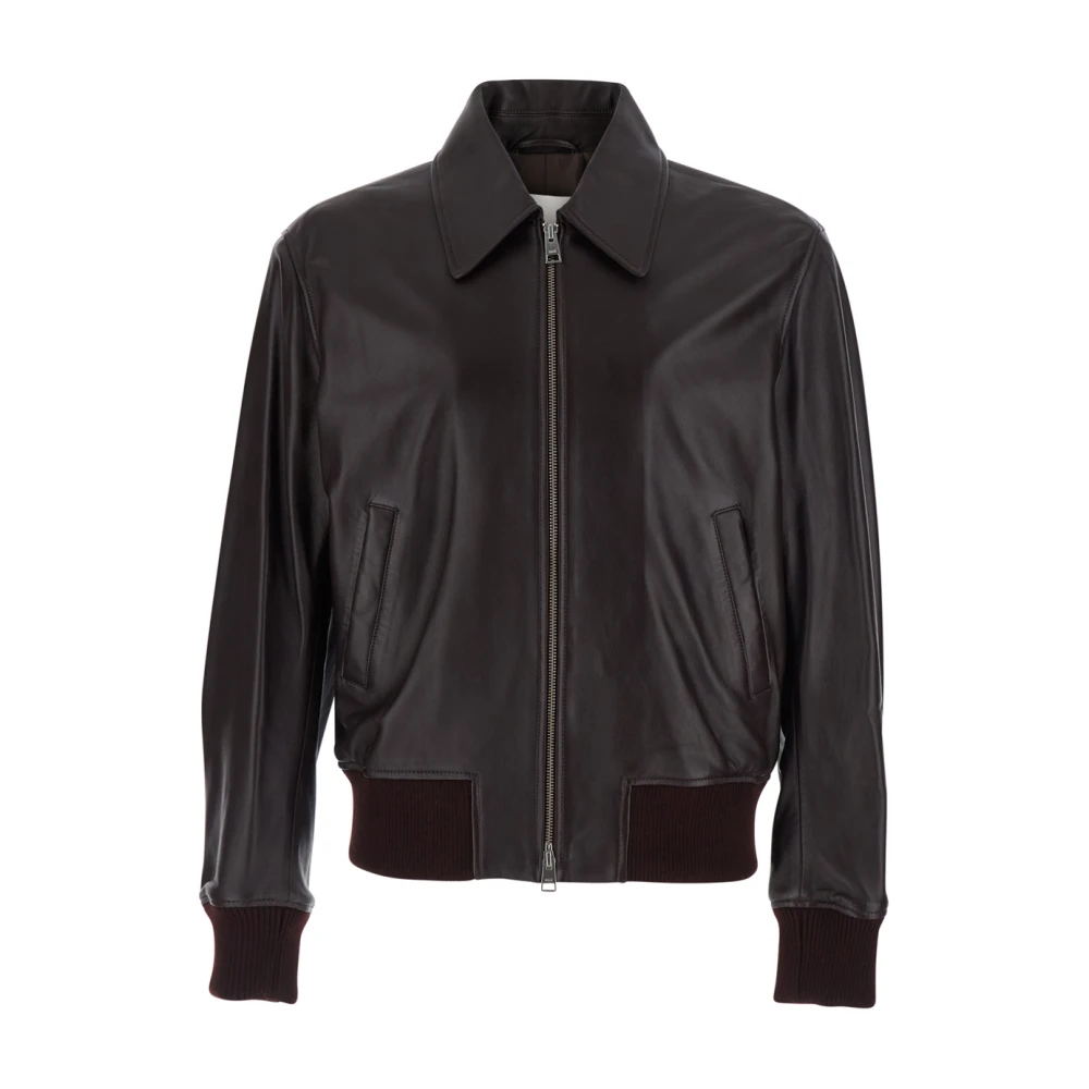 Ami Paris Uomo Marrone - Giacca Zip - Jackets - M