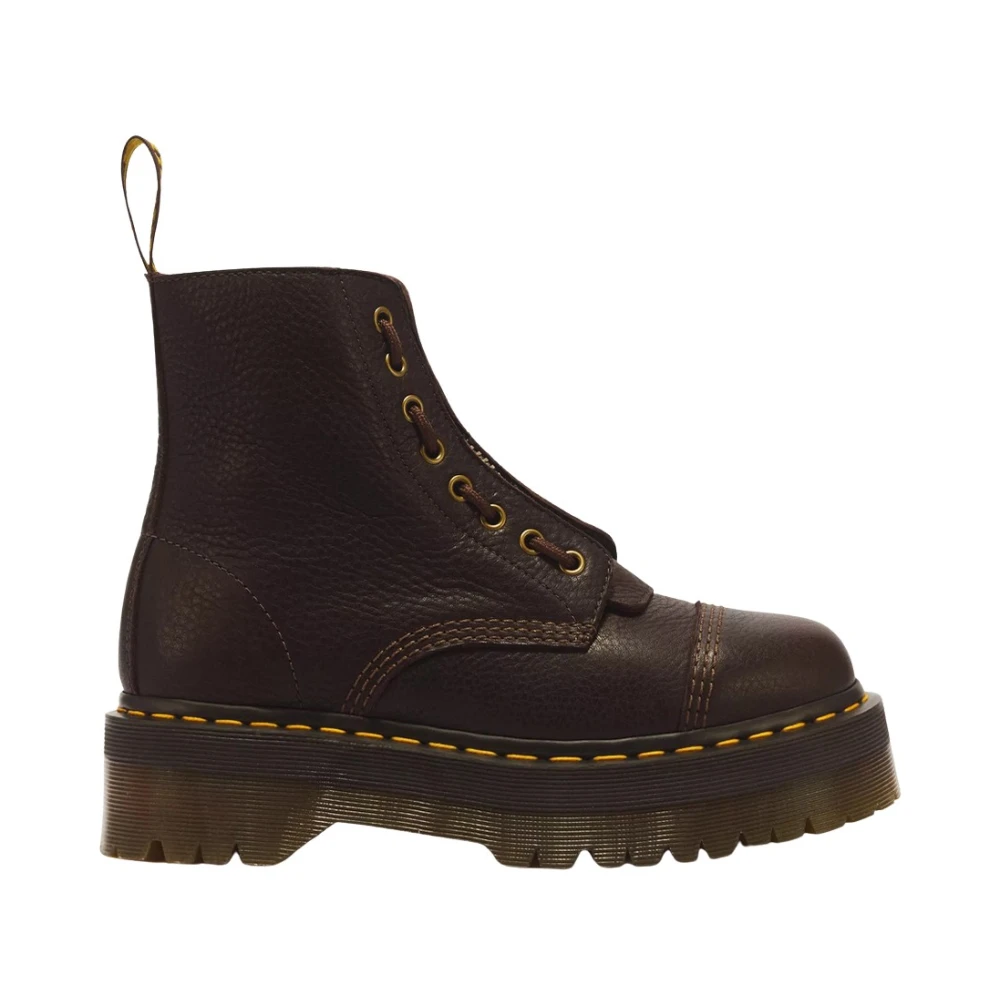 Dr. Martens Donna Marrone Donne, Stivali, Stivali Stringati Sinclair, (41) - Immagine 3