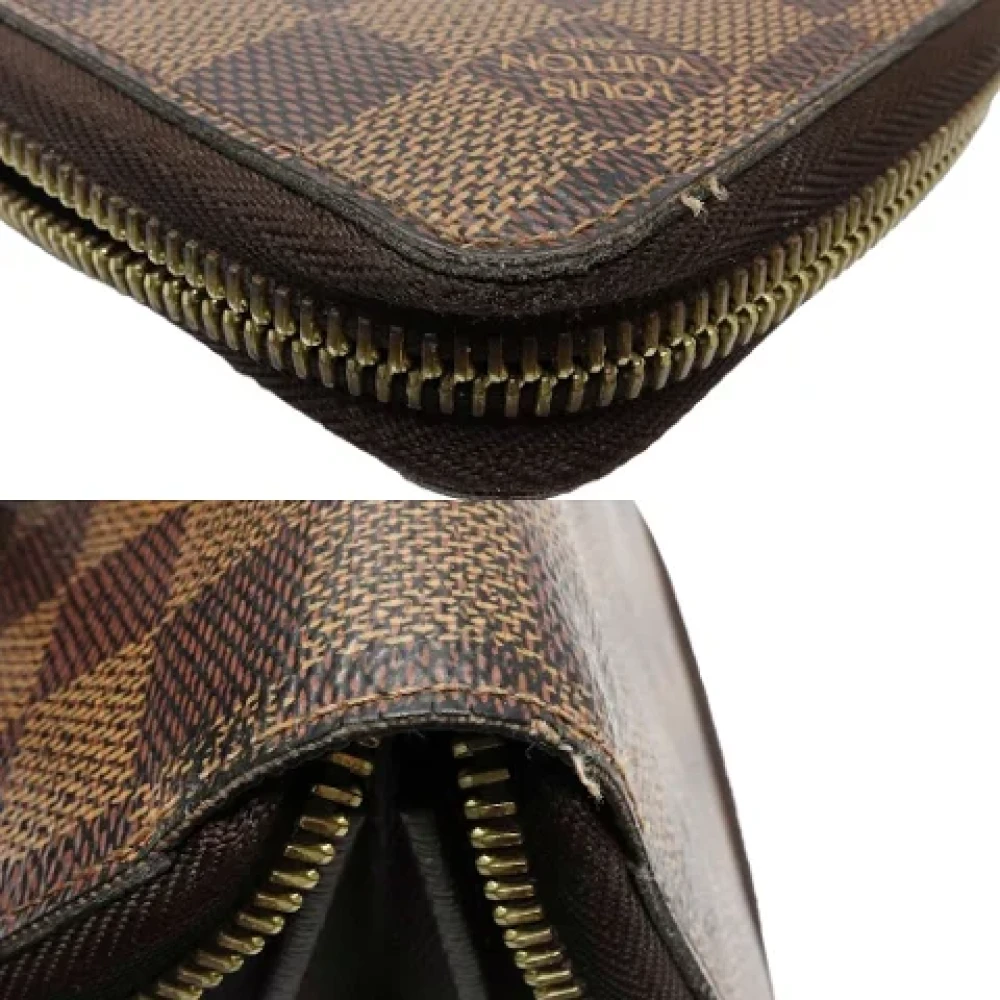 Louis Vuitton Vintage Pre-owned Canvas wallets Brown Dames