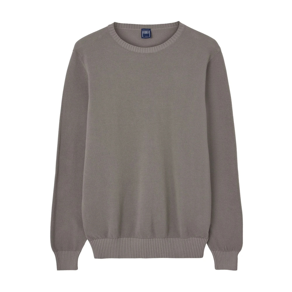Knitwear > Round-neck Knitwear - - Fedeli - Modalova