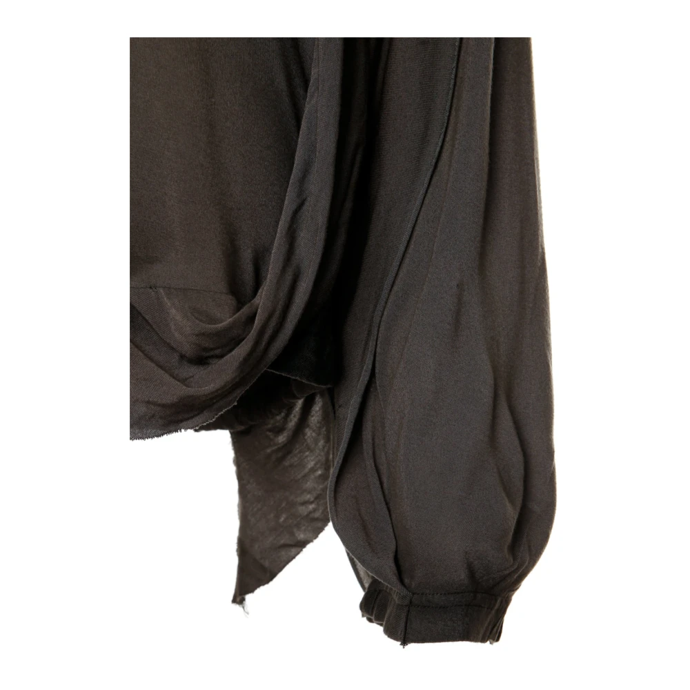 Diesel Destroyed-Look Hoodie met Lange Mouwen Gray Dames