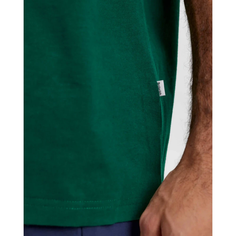 Resteröds Oversize Tee Heren 100% Katoen Green Heren