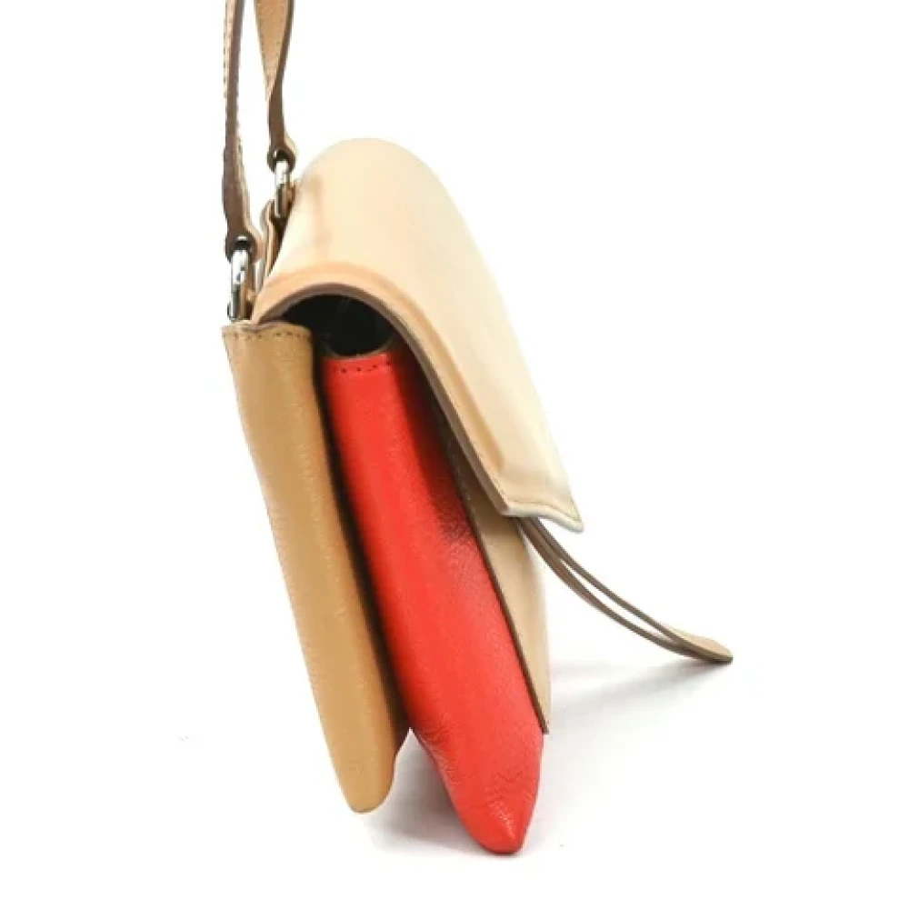 Givenchy Pre-owned Fabric crossbody-bags Beige Dames