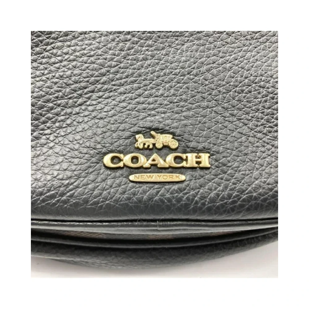 Coach Pre-owned Leather crossbody-bags Brown Dames