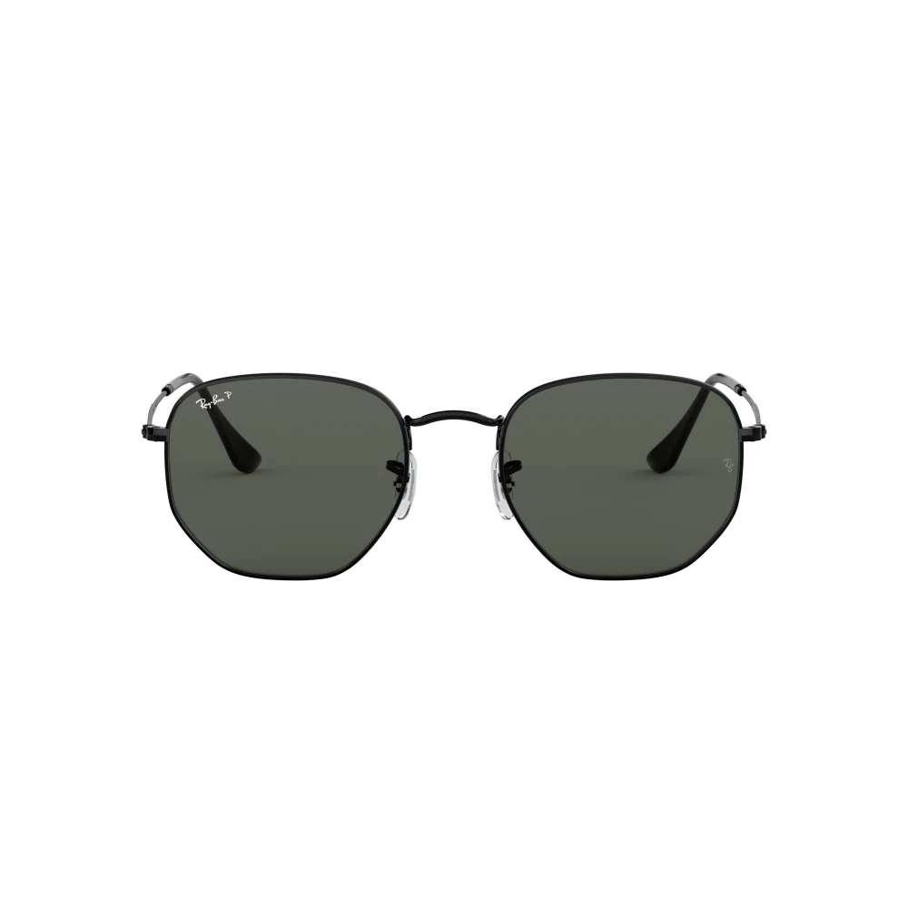 Ray-Ban Hexagonala plattlinser polariserade Svart Dam