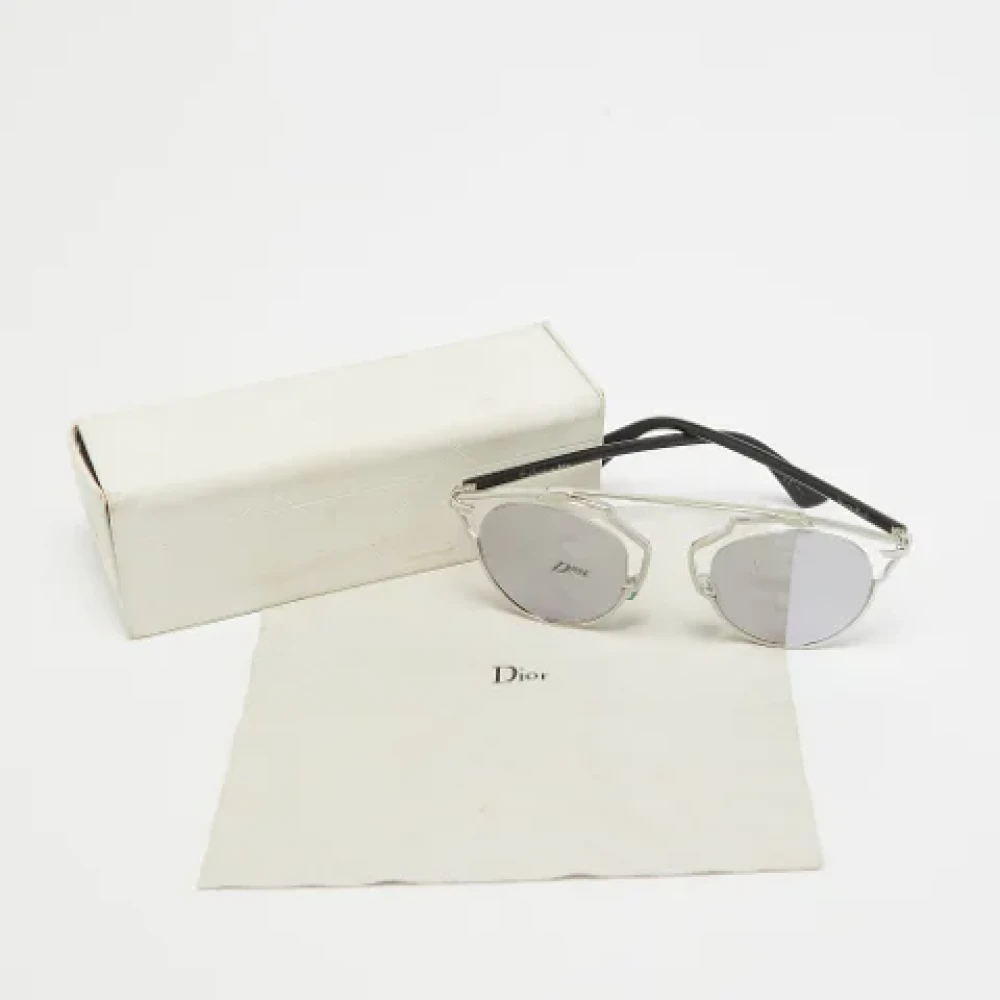 Dior Vintage Pre-owned Acetate sunglasses Gray Dames