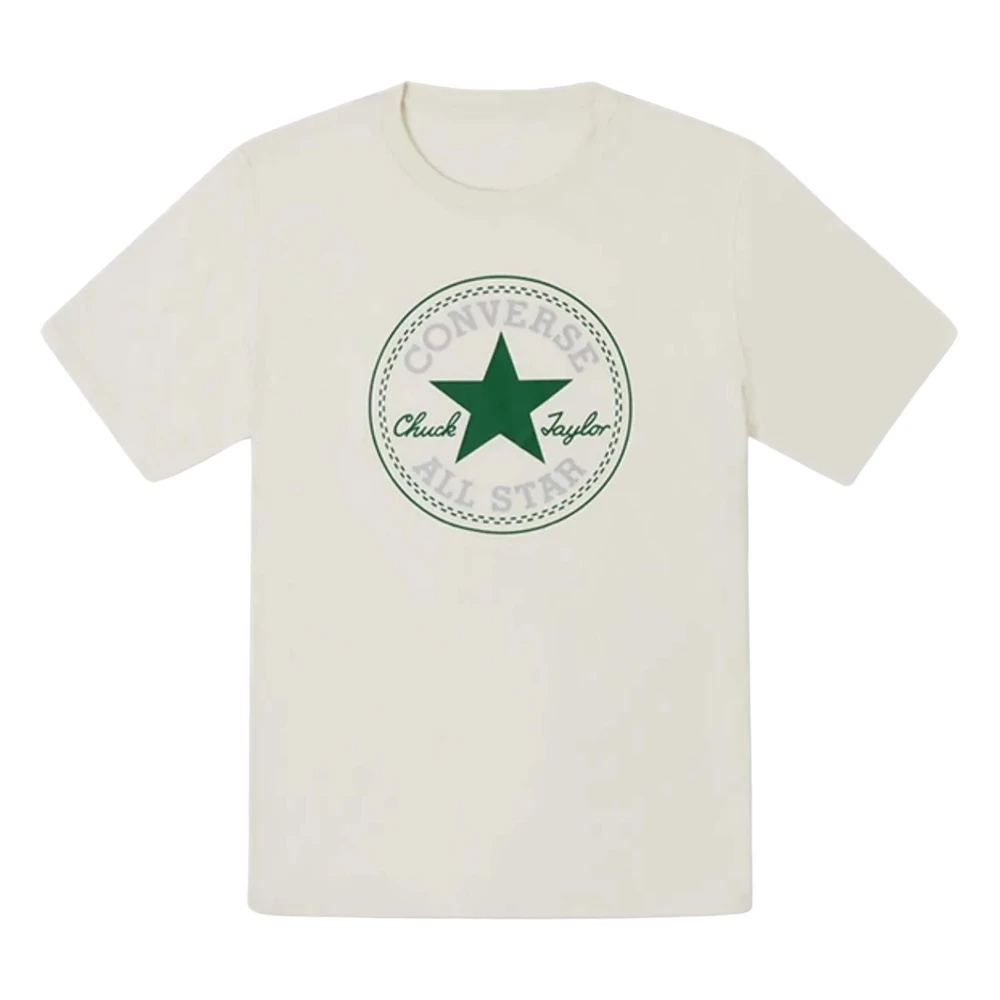 Converse Heren Logo T-shirt Room Wit Beige Heren