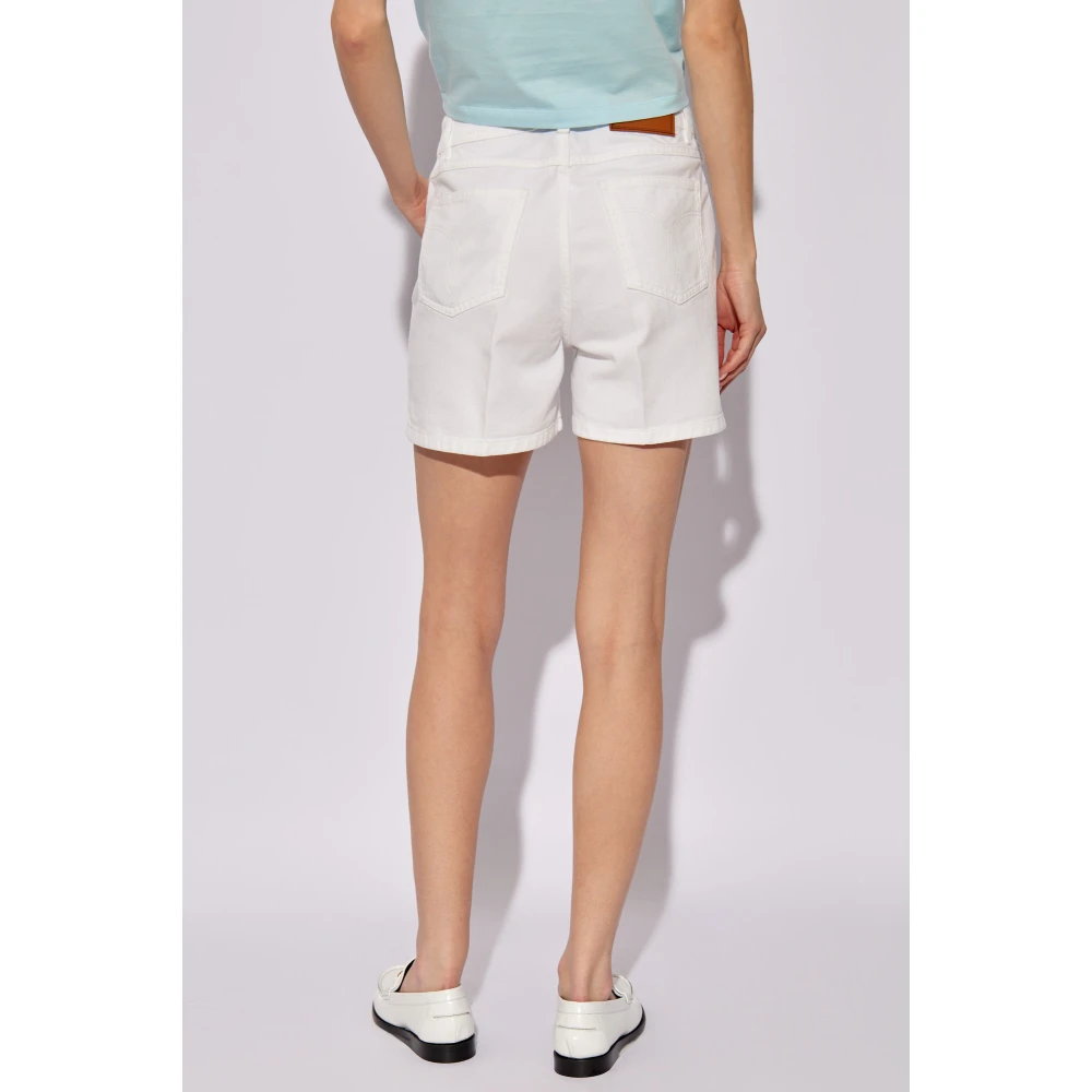 Versace Denim shorts White Dames