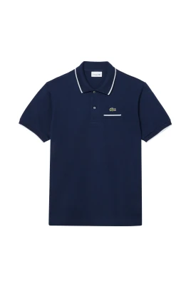 Blå Polo Skjorta Classic Fit
