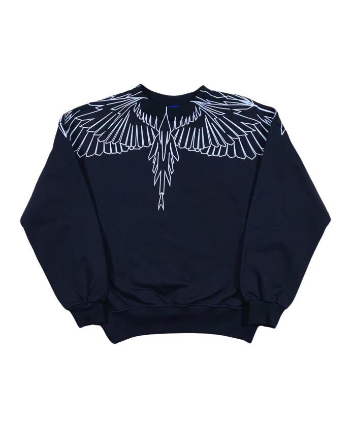 enfants-pull-noir-avec-logo-blanc