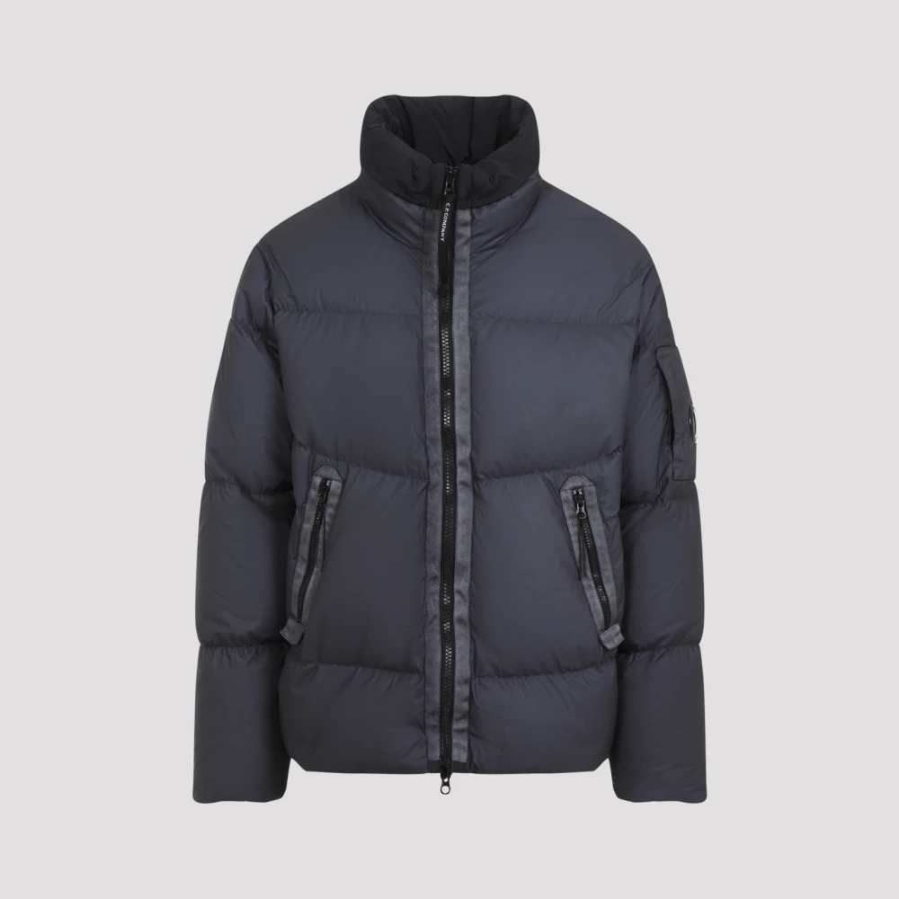 C.P. Company Zwarte Jas voor Mannen Aw24 Black Heren