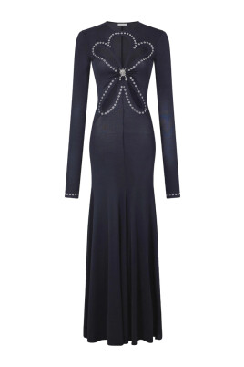 robe-noire-florale-avec-decoupe