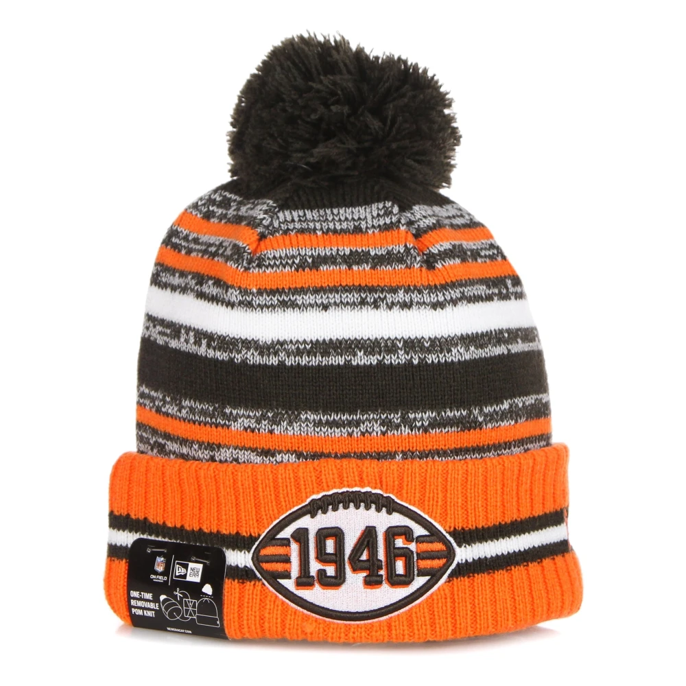 New era Cleveland Browns Pom Beanie Hat Multicolor Heren