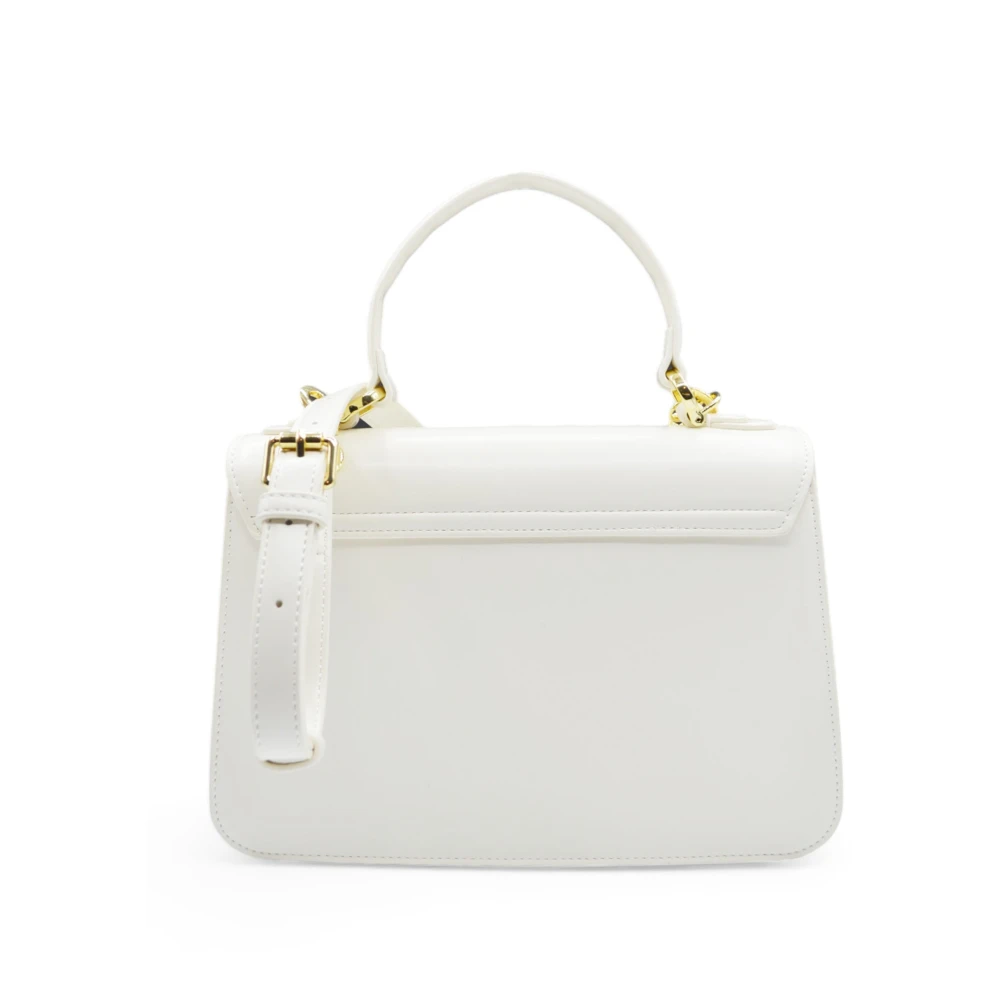 Love Moschino Iconische Logo Schoudertas White Dames