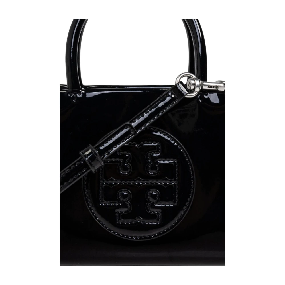 TORY BURCH Zwarte Faux Leren Schoudertas Black Dames
