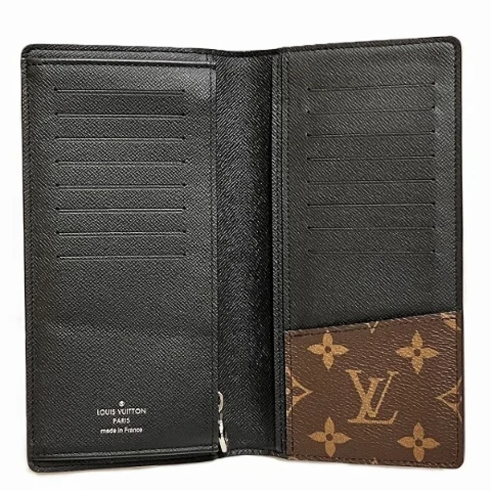 Louis Vuitton Vintage Pre-owned Canvas wallets Brown Heren