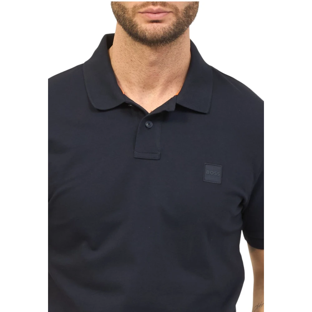 Hugo Boss Korte Mouw Polo Blue Heren