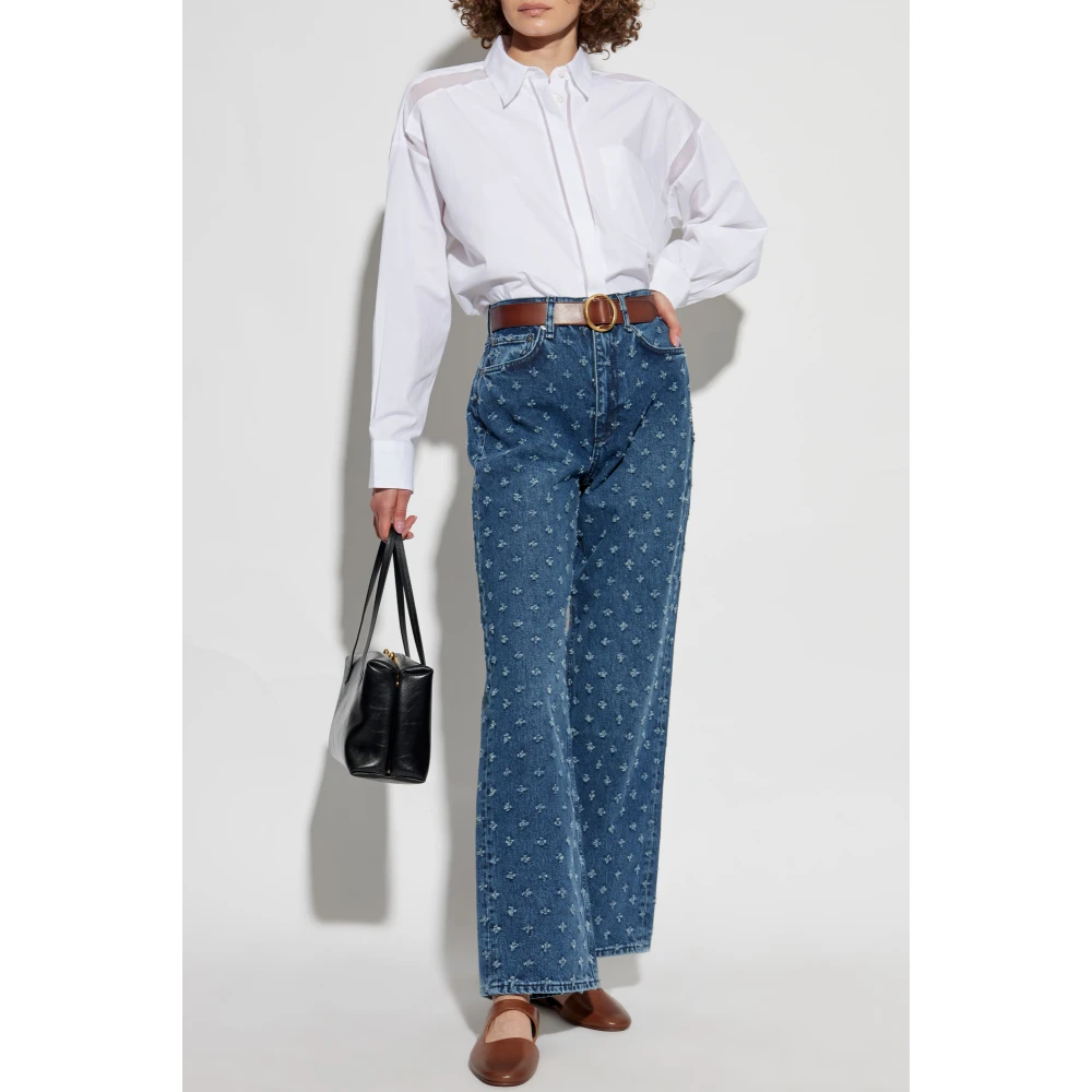 Rag & Bone Jeans The Shea Blue Dames