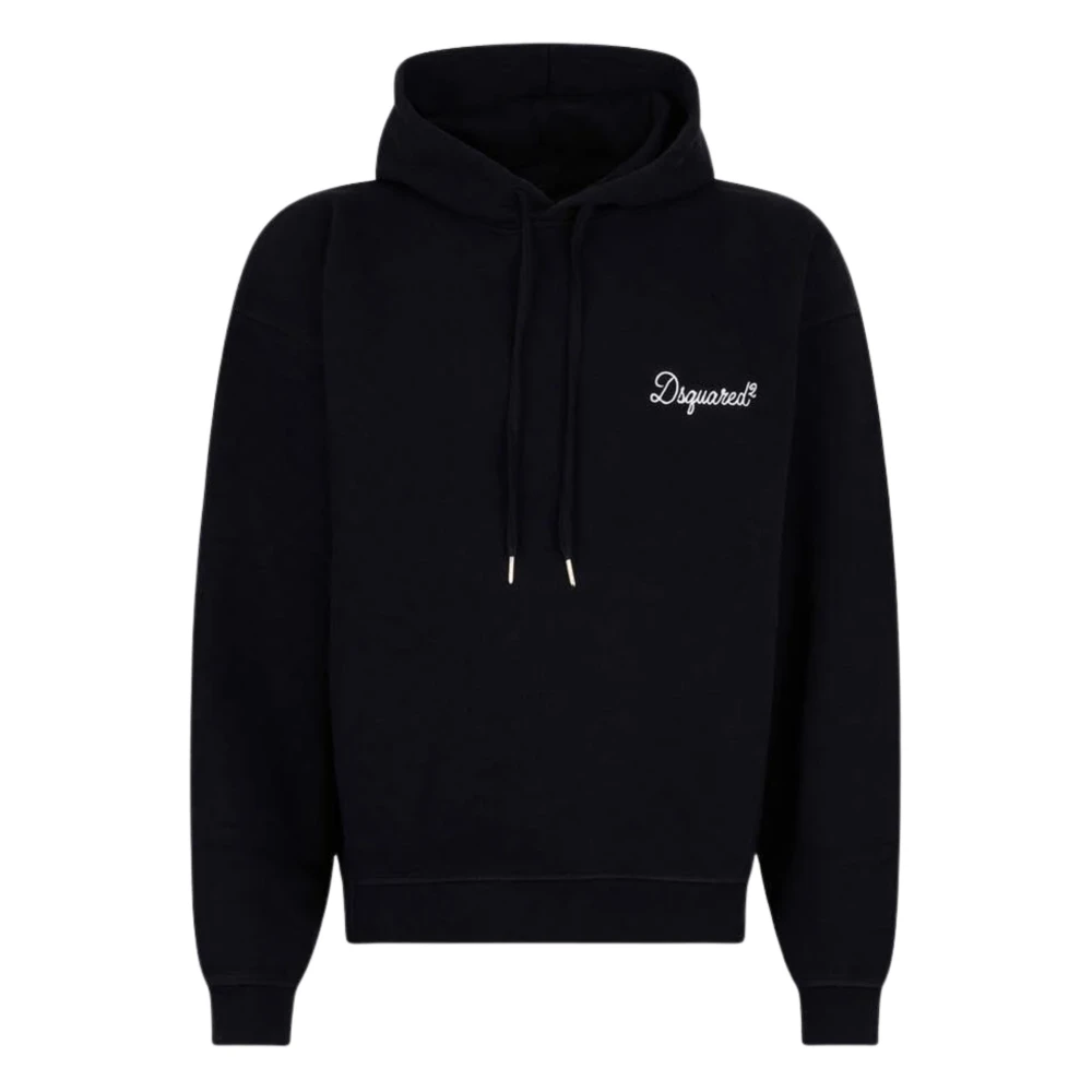 Dsquared2 Men's Black Jumpers - Hoodies - M - Sweatshirts & Hoodies