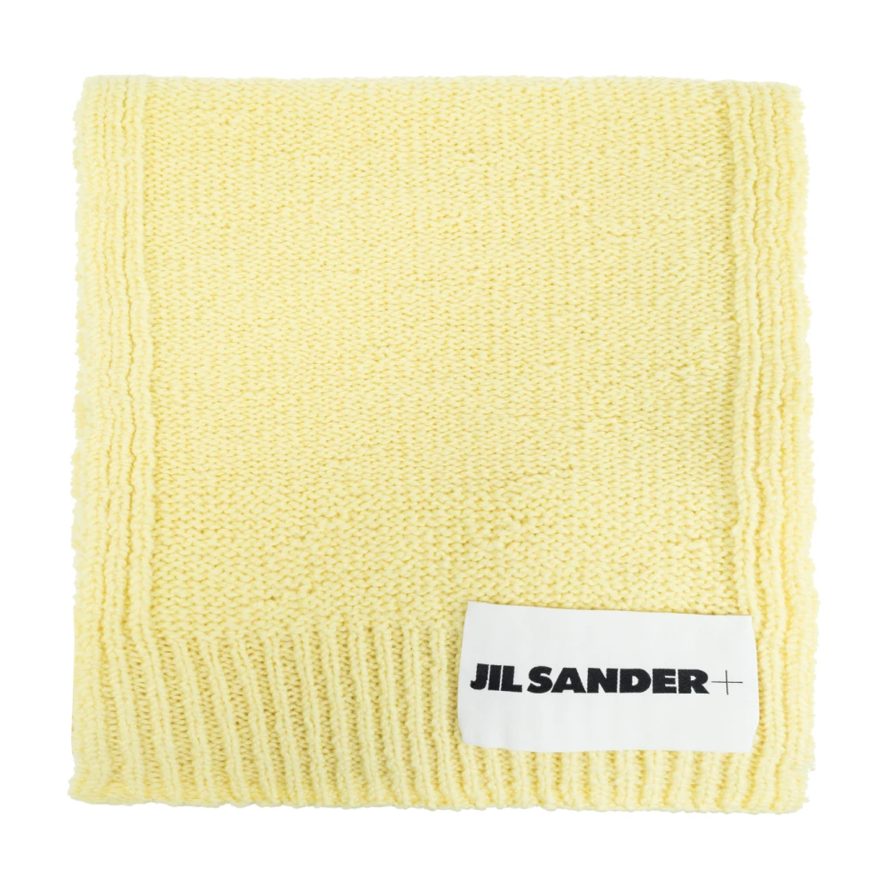 Jil Sander Wollen sjaal door + Yellow Dames