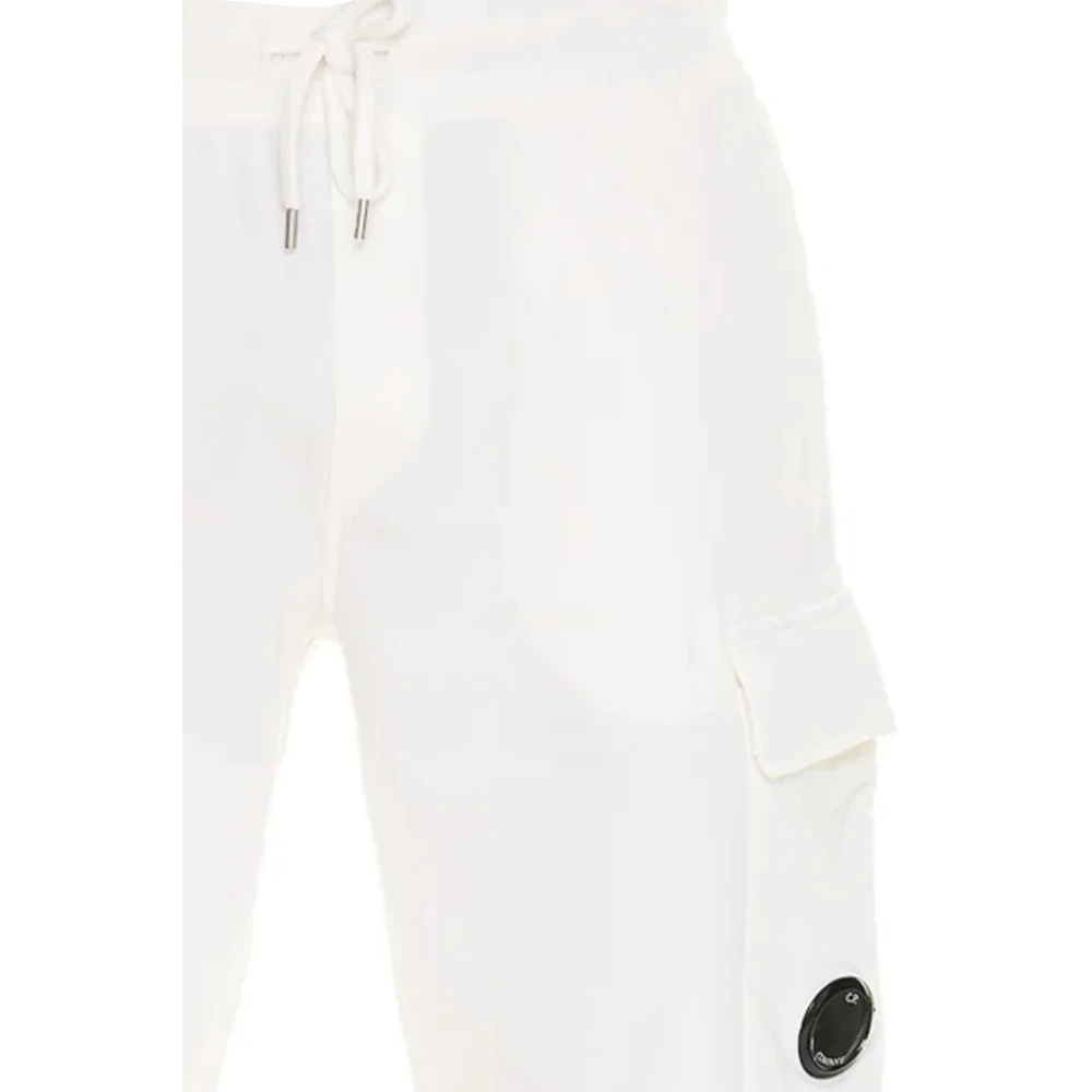 C.P. Company Klassieke katoenen bermuda shorts White Heren