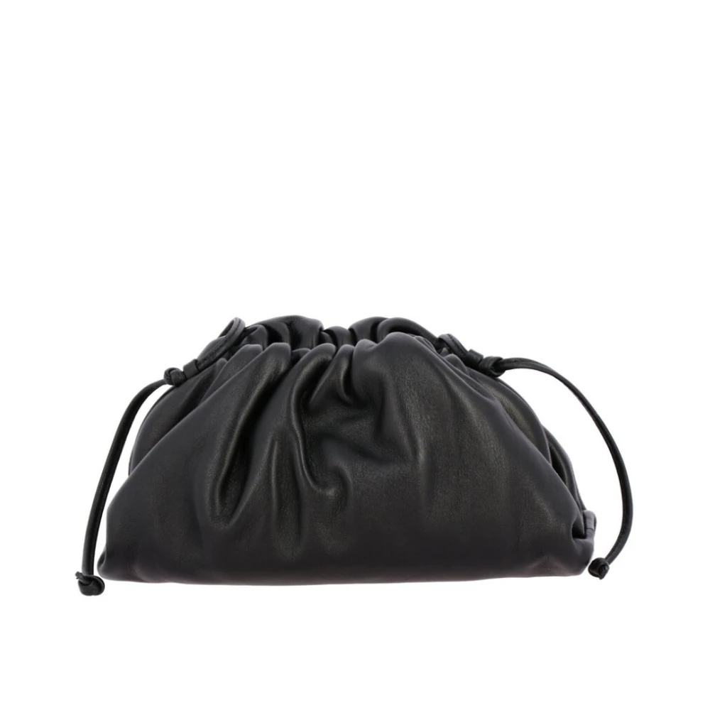 Bottega Veneta The Mini Pouch Shoulder Bag Black Dames
