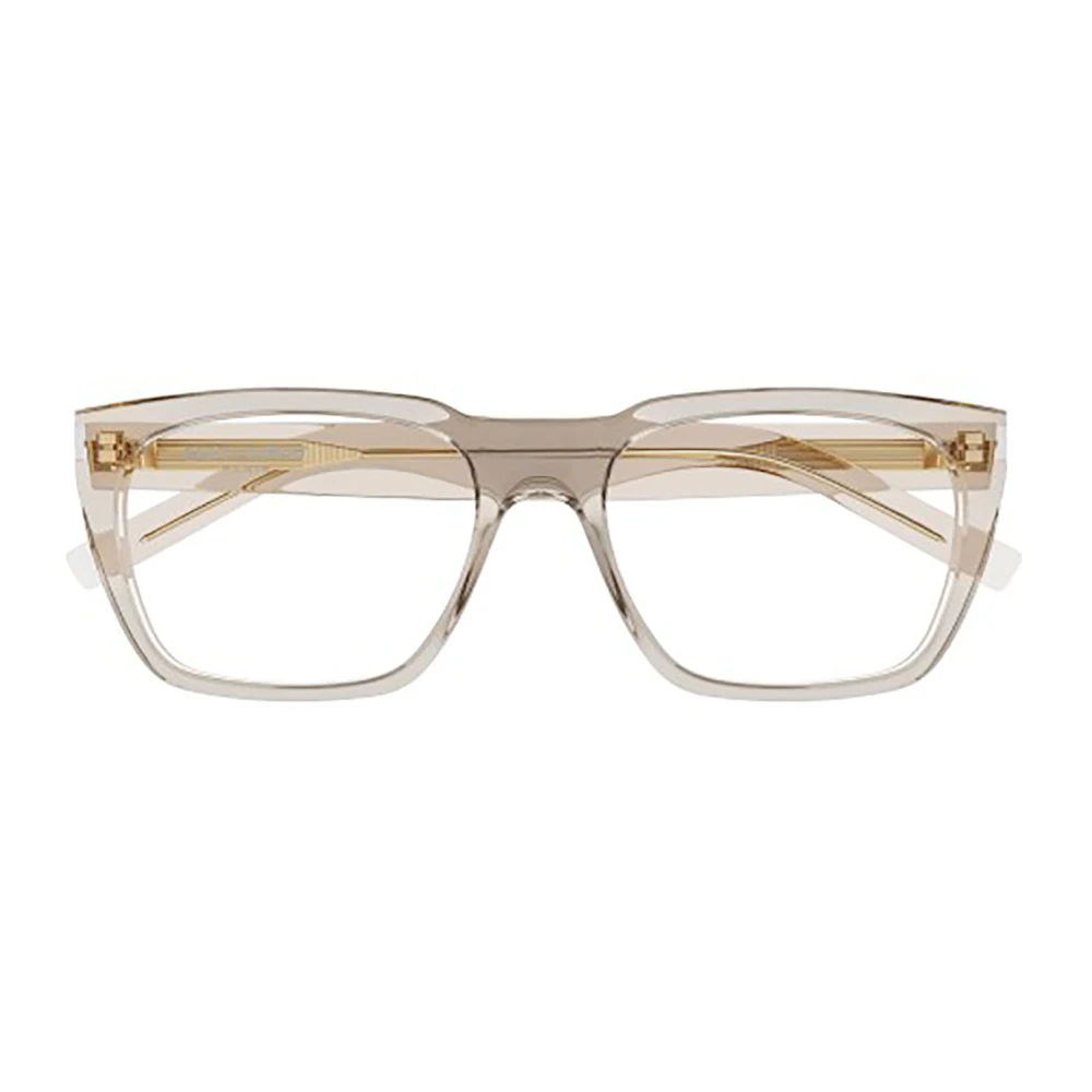 Saint Laurent Elegante Bruine Optische Brillen Gray Dames