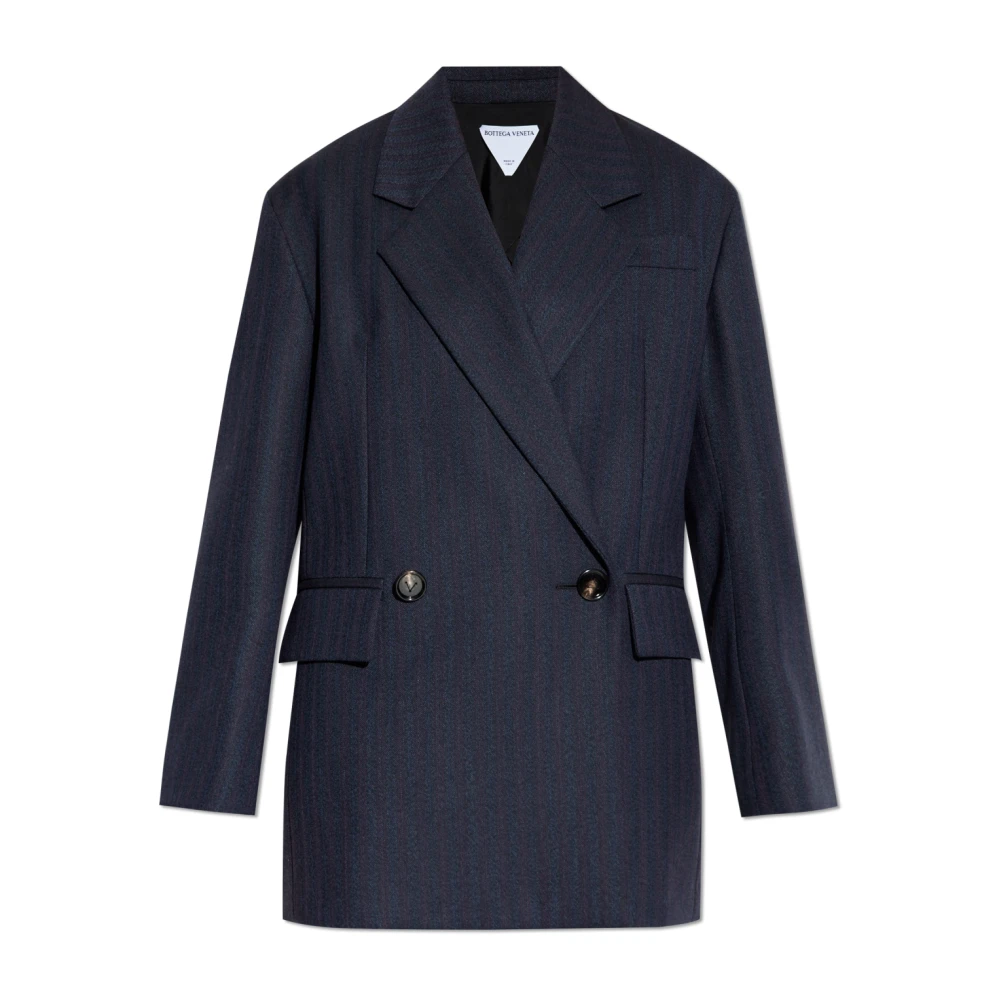 Bottega Veneta Double-breasted blazer Blue Dames
