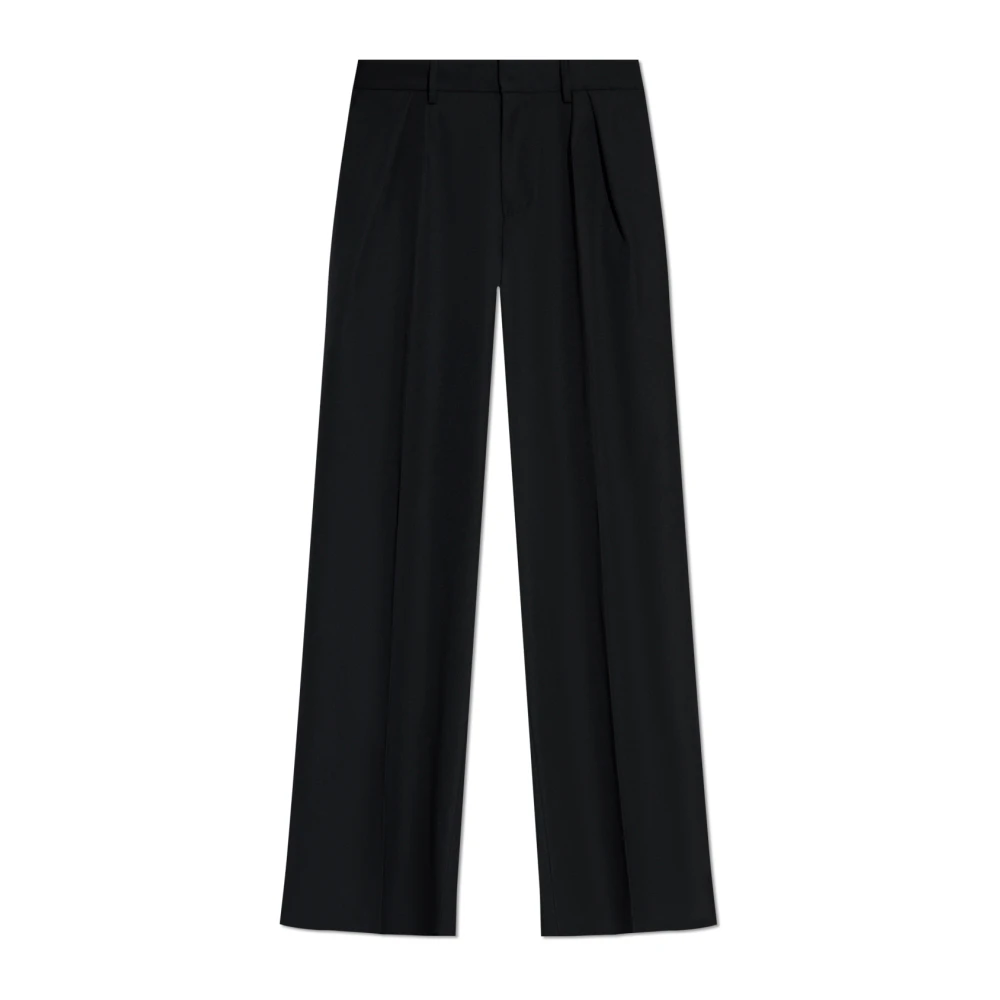 Dsquared2 Wollen broek Black Dames