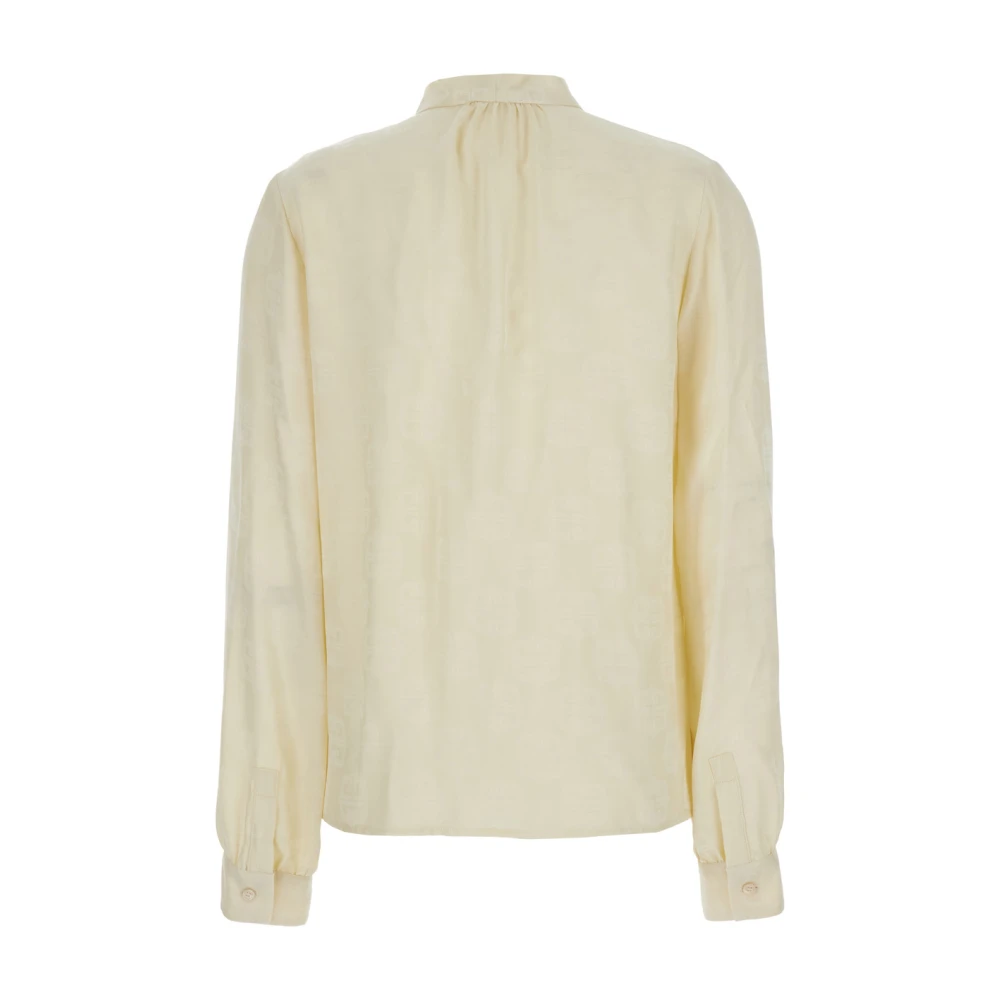 Givenchy Beige Lavallière Blouse Beige Dames