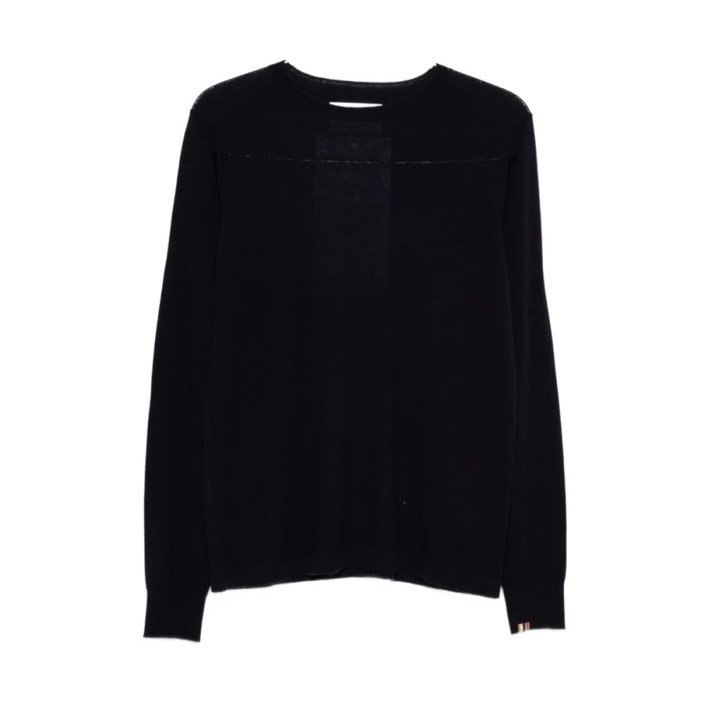 Extreme Cashmere Women's Blue N°415 Selfie Jumper - Round-Neck Knitwear - One Size - Knitwear