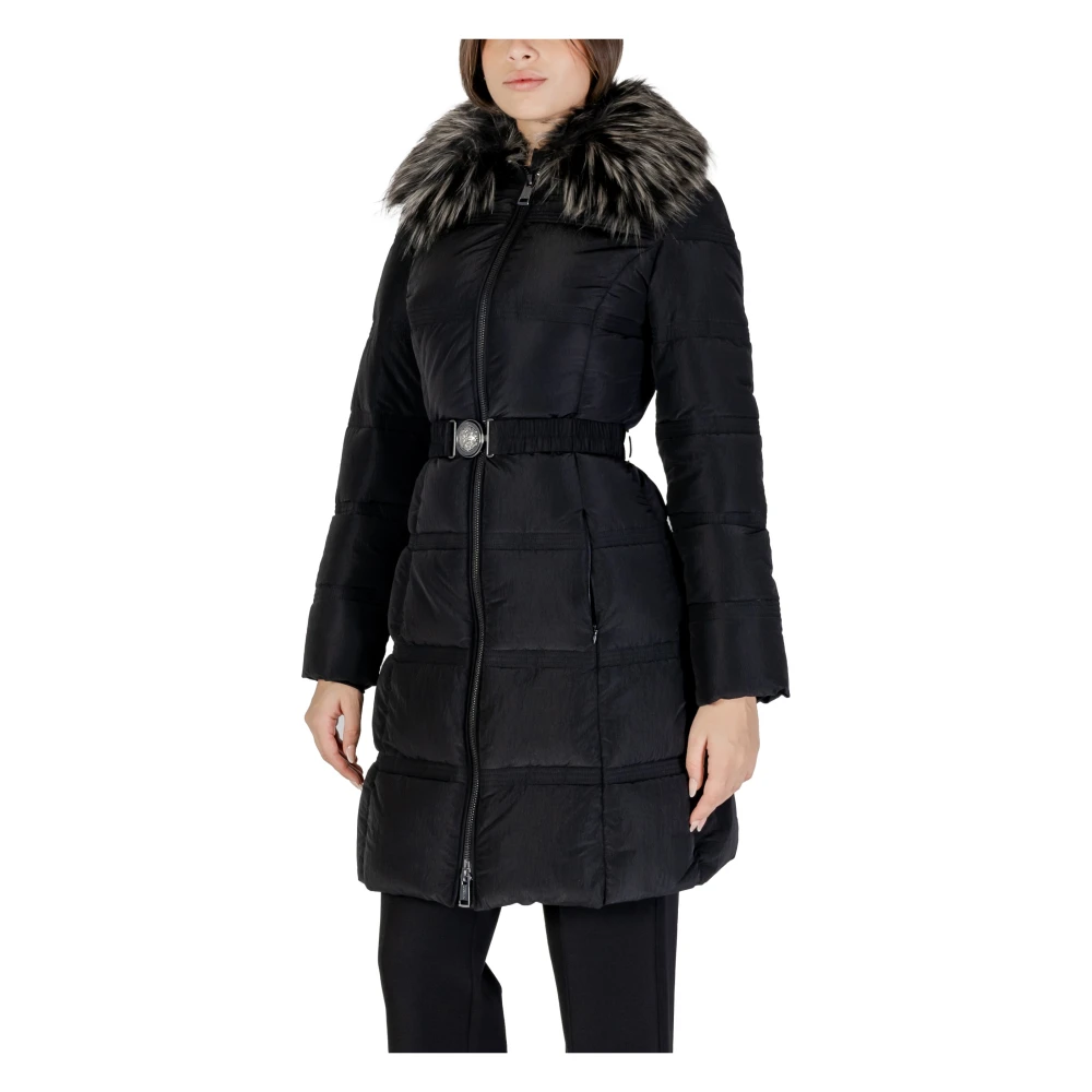 Guess Lange Ceintuurjas Herfst Winter Collectie Black Dames