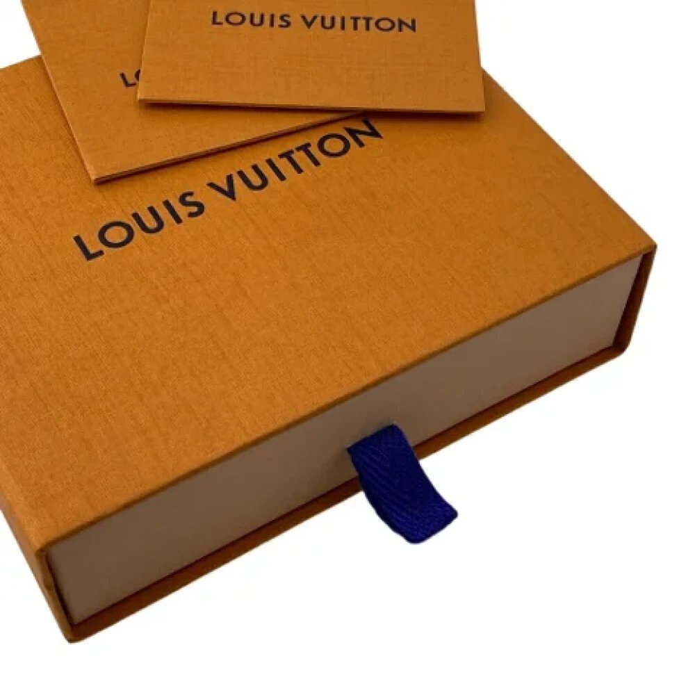 Louis Vuitton Vintage Pre-owned Canvas wallets Blue Dames