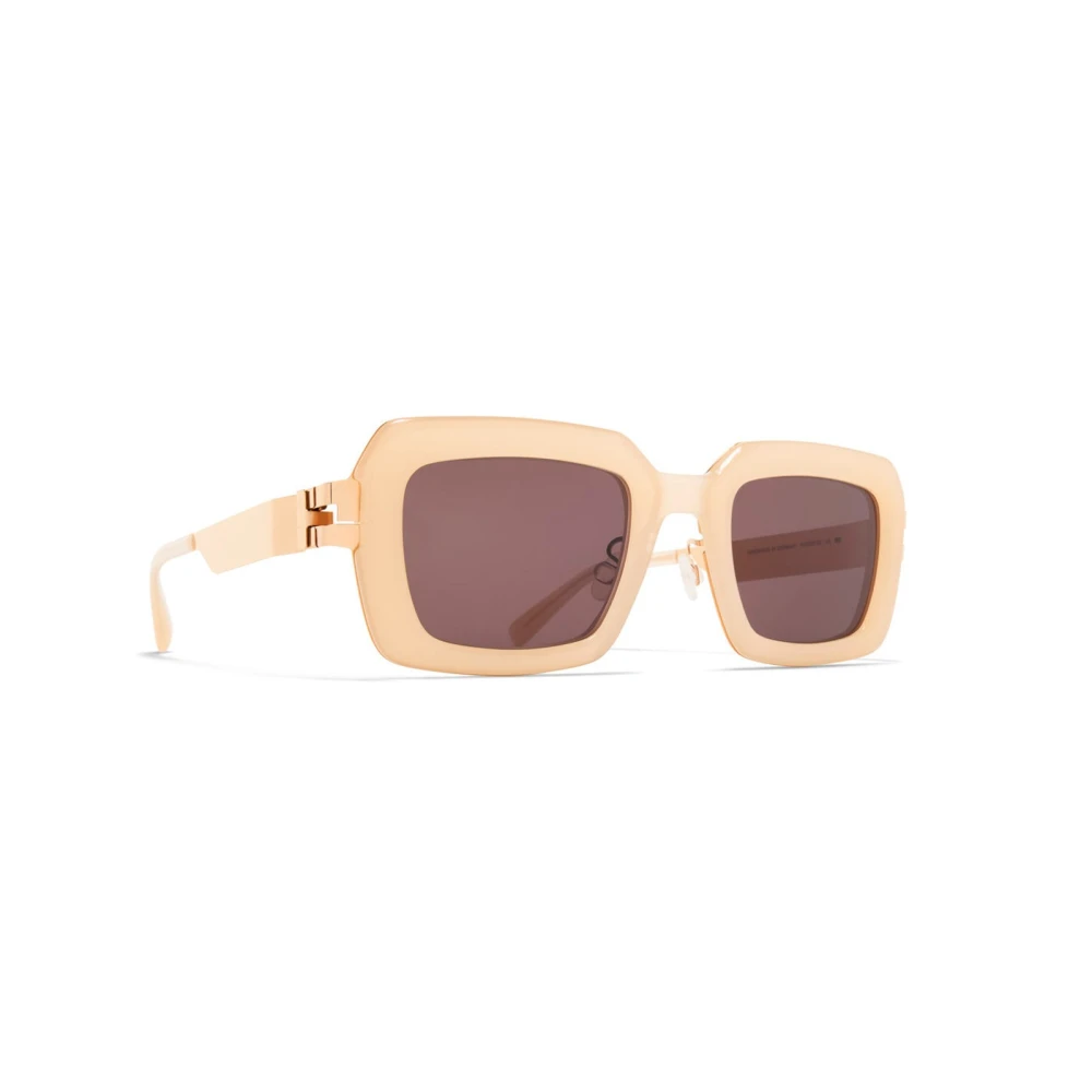Mykita Unisex Beige Sunglasses, 50 Mm, Una 916 Sun Sunglasses