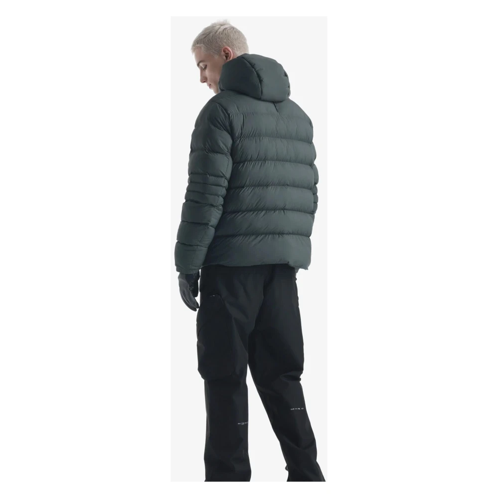 Krakatau Qm487 Parka Donkergroen Gray Heren