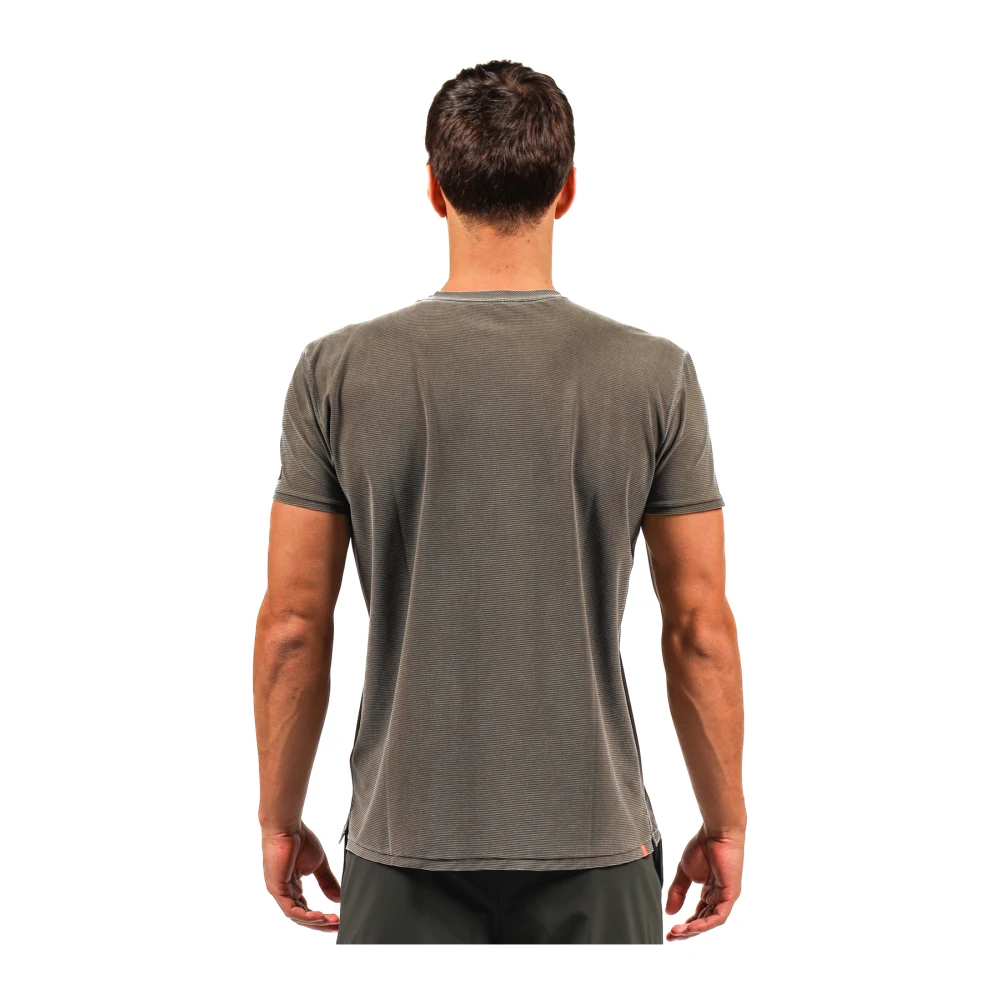 RRD Grijze Techno Wash Rib T-shirt Gray Heren
