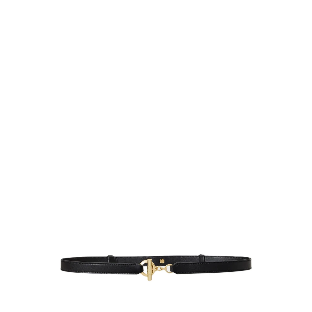Ralph Lauren Donna Nero Accessori, M, New,