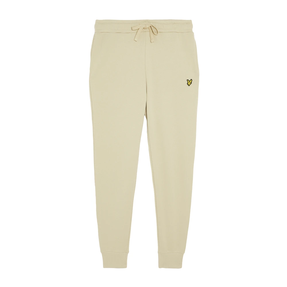 Lyle & Scott Men's Beige Mid Bottoms Skinny Sweatpant