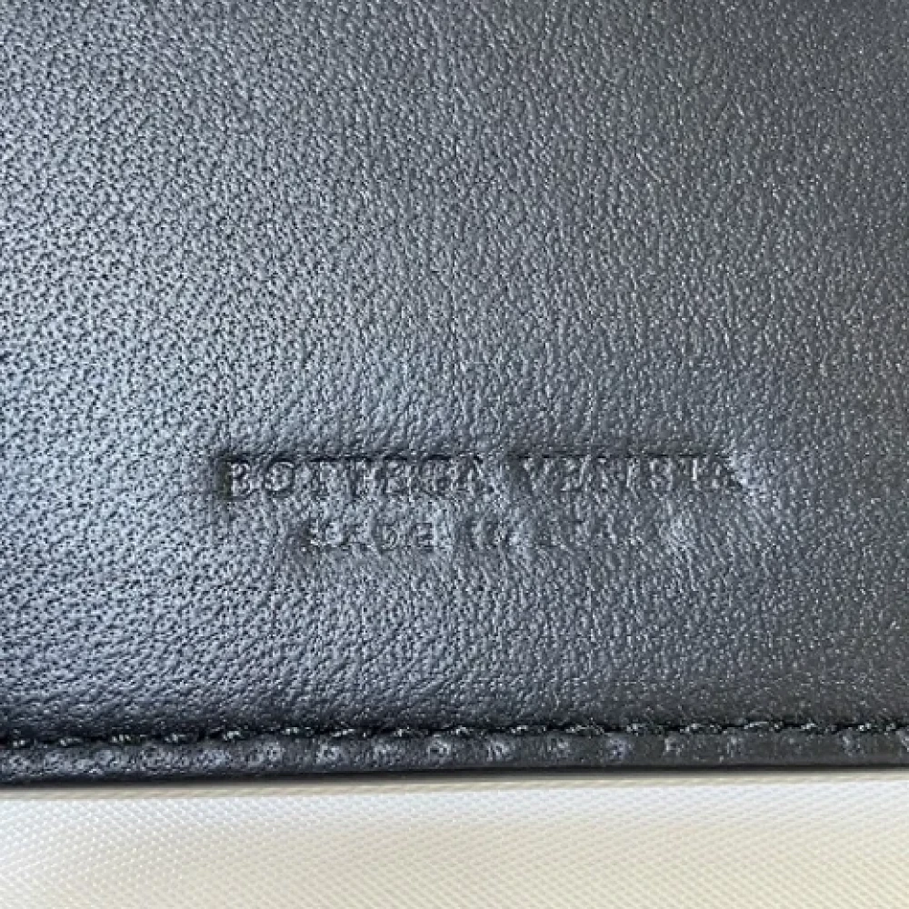 Bottega Veneta Vintage Pre-owned Leather key-holders Black Dames