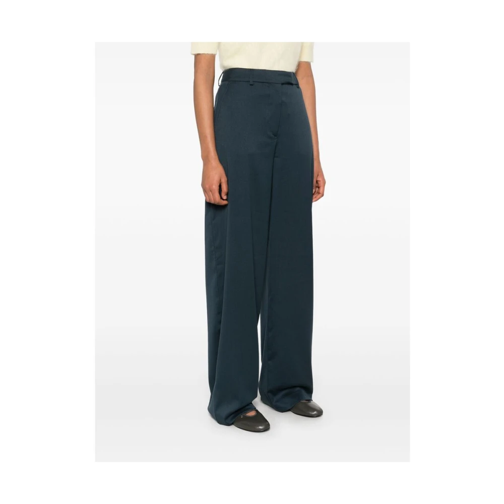 Remain Birger Christensen Blauwe Broek met Zakken Blue Dames