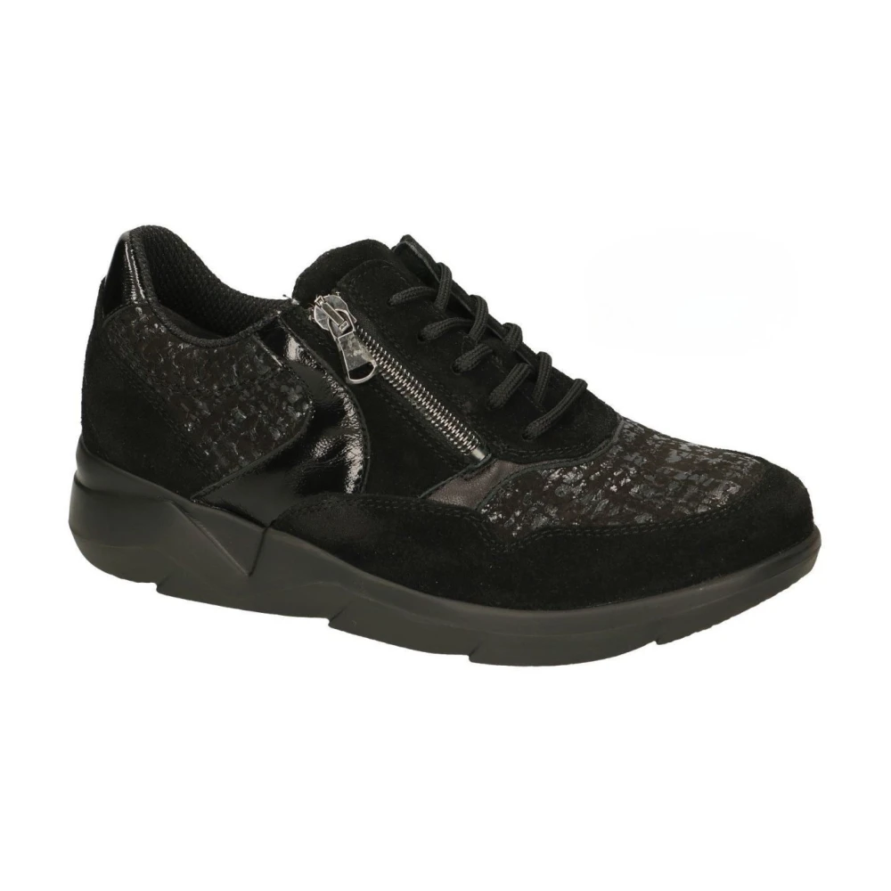 Waldläufer 668001 K-Funky Sneakers Dames Schoenen Zwart