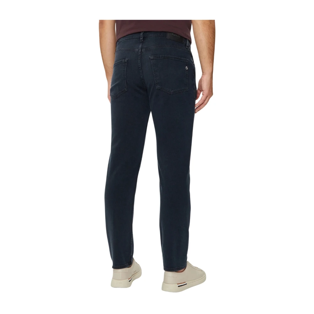 Hugo Boss 5-Pocket Jeans Stijlvol Model Blue Heren