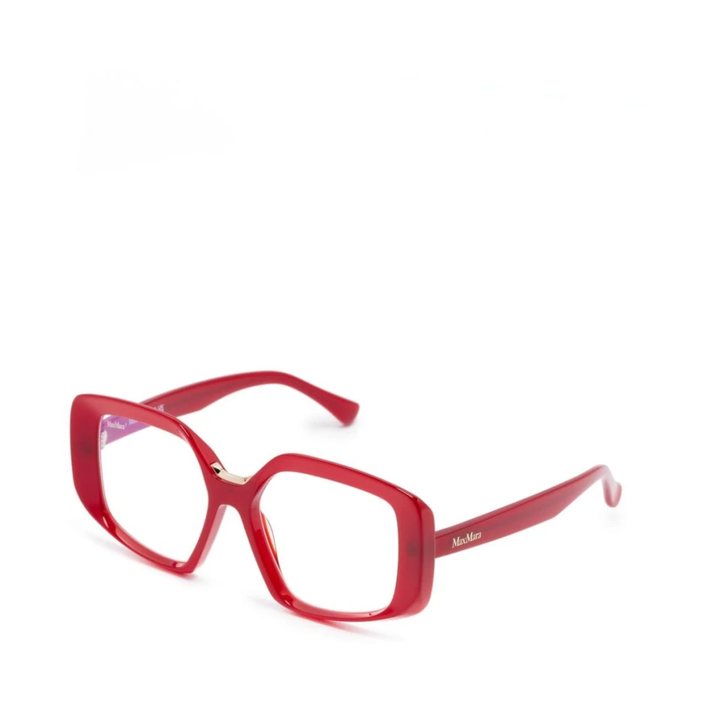 Max Mara Stijlvolle Optische Bril Red Dames