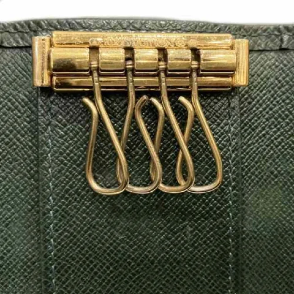 Louis Vuitton Vintage Pre-owned Leather key-holders Green Dames