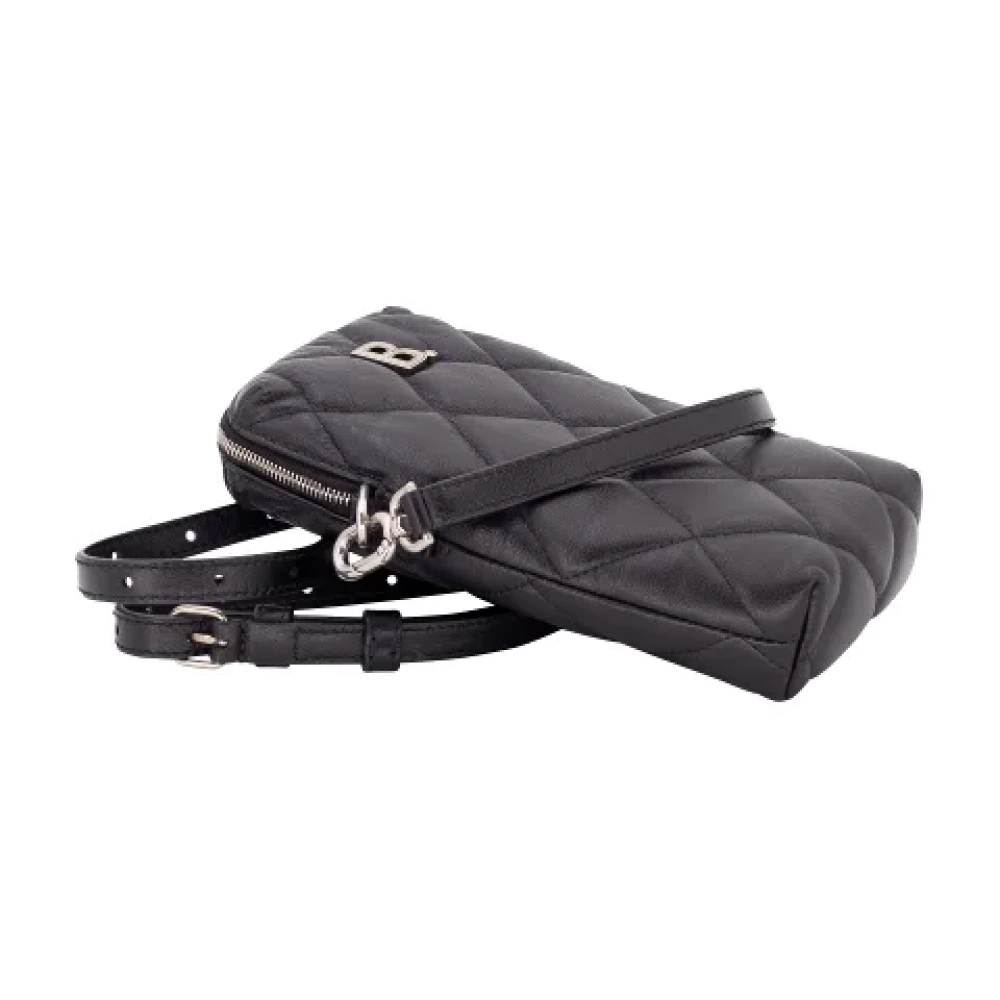 Balenciaga Vintage Pre-owned Leather handbags Black Heren