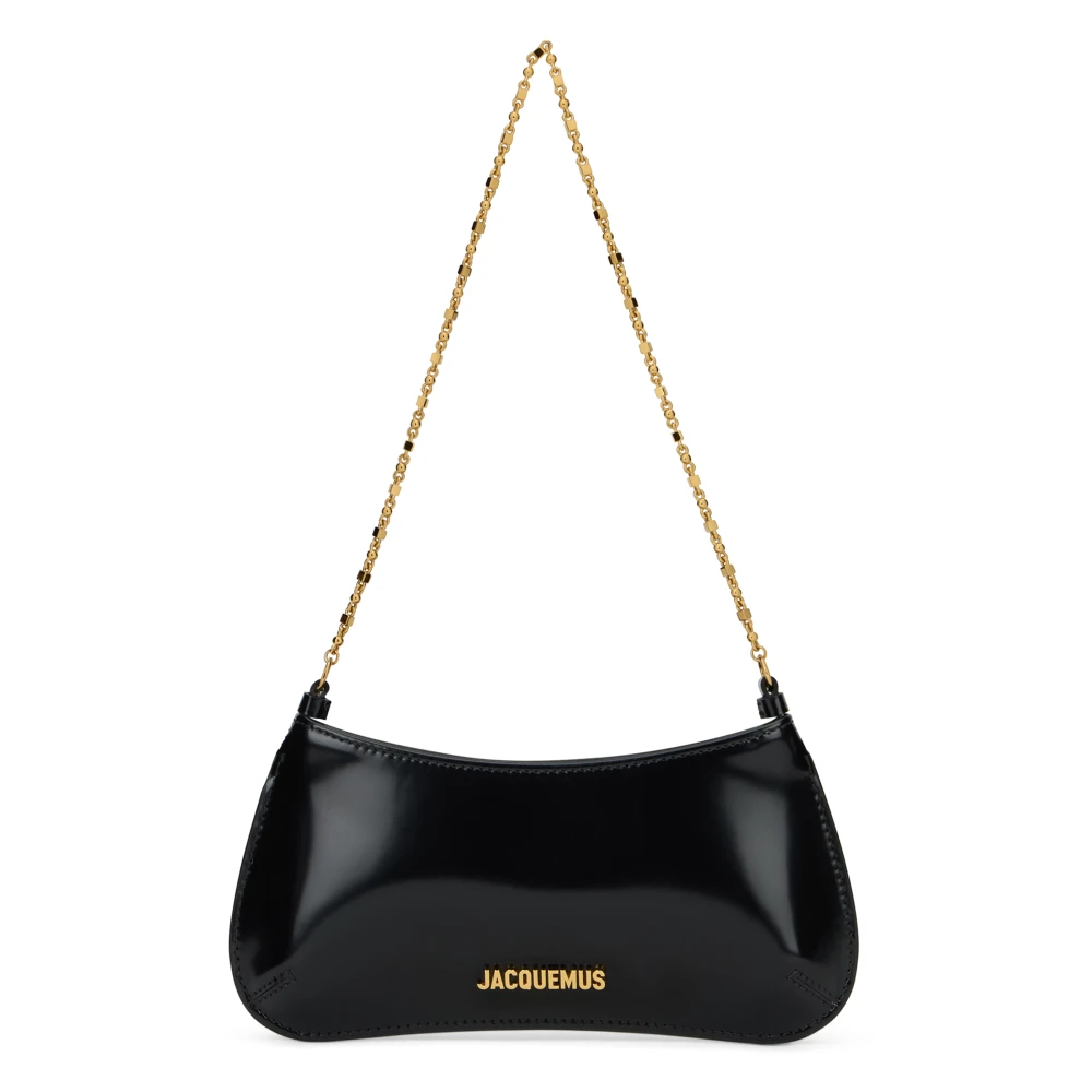 Jacquemus Black Le Petit Bisou Chaine - Female - Shoulder Bags - One Size - Bags