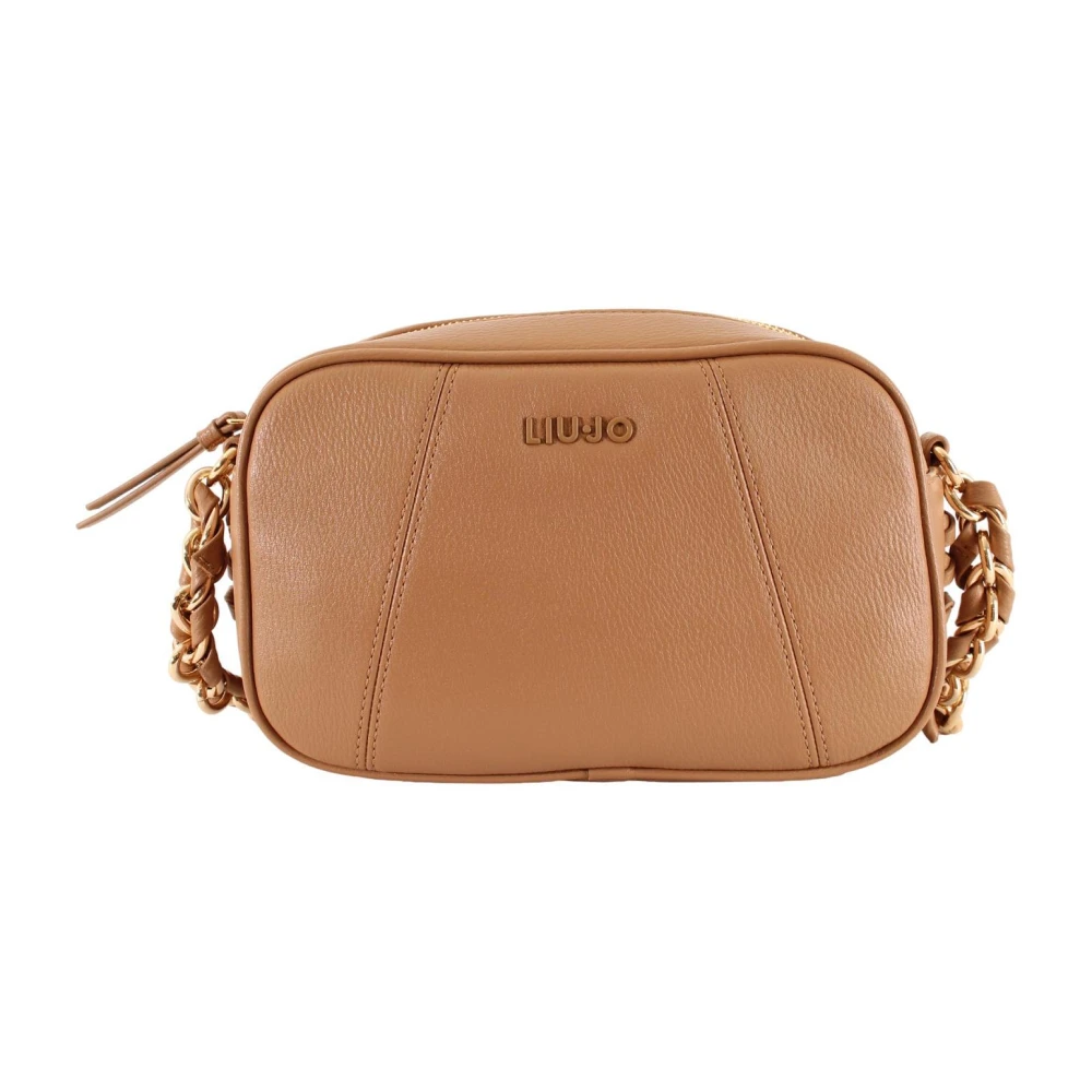Liu Jo Stijlvolle Crossbody Handtas Beige Dames